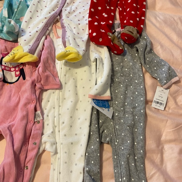 Set of 10 onesies fleece size 9mo - Picture 2 of 4